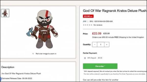 God of War Ragnarok пройшла класифікацію в Південній Кореї та готується обзавестися тематичними товарами