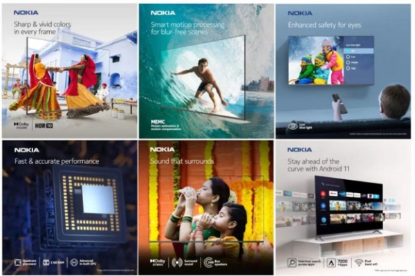 Представлені телевізори Nokia Smart TV (2022) з діагоналлю від 32 до 55 дюймів