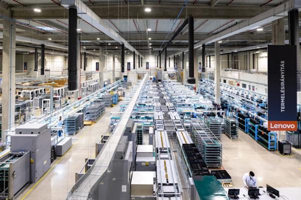 Lenovo открыла первое собственное производственное предприятие в Европе
