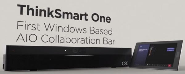 Lenovo представила першу у світі багатофункціональну систему на Windows - ThinkSmart One Smart Collaboration Bar