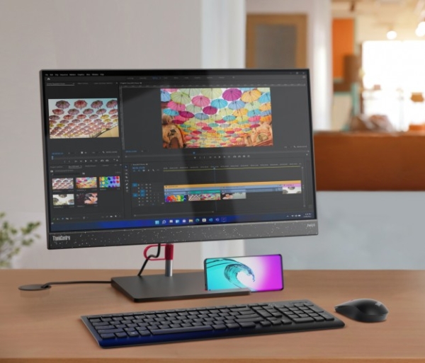 Новий моноблок від Lenovo з підтримкою ШІ — ThinkCentre neo 50a 24 All-in-One