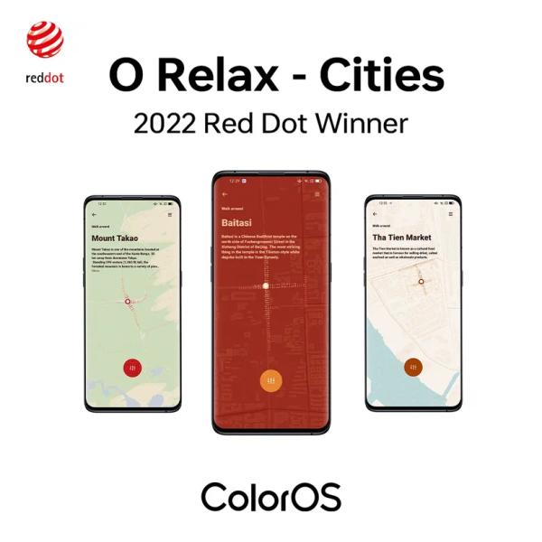 Oppo получила четыре награды Red Dot Award за оболочку ColorOS 12 для Android