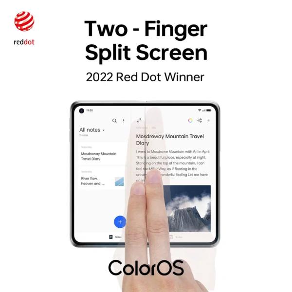 Oppo получила четыре награды Red Dot Award за оболочку ColorOS 12 для Android