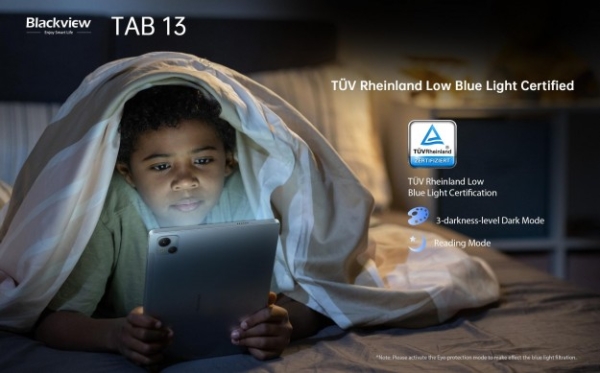 Планшет Blackview Tab 13 - новинка з оперативкою до 10 ГБ, 7280 мАг, Android 12 скоро надійде у продаж