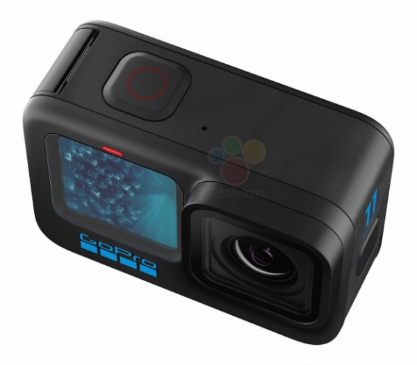 Опубліковано якісні зображення нової екшн-камери GoPro Hero 11 Balck