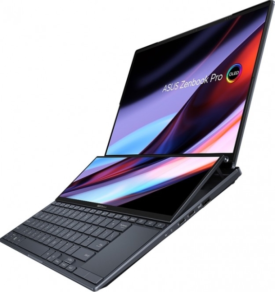Компактний двохекранний ноутбук ASUS Zenbook Pro 14 Duo OLED доступний в Україні