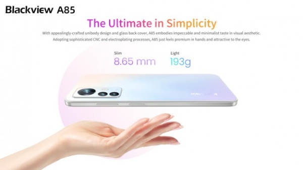 Готується до анонсу новий модний смартфон з флагманським дизайном - Blackview A85