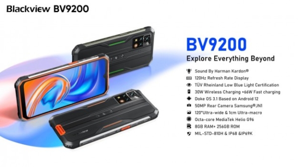 Новий флагманський смартфон Blackview High-End BV9200 2023 року переосмислить концепцію захищених телефонів