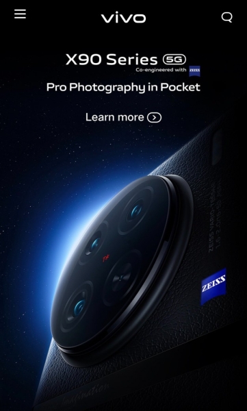 Серія vivo X90 вийде за межами Китаю 31 січня 2023