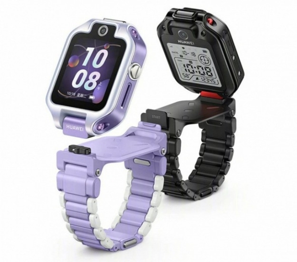 Huawei представила незвичайний розумний годинник Childrens Watch 5X Pro: два екрани та дві камери