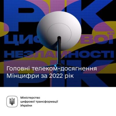 Головні телеком-досягнення Мінцифри за 2022 рік