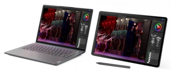 Lenovo представила нові преміальні пристрої для користувачів: планшет з двома екранами YOGA Book 9i та комп’ютер YOGA