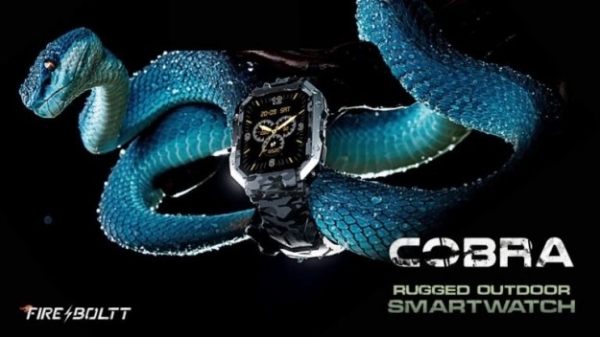 Представлена модель Fire-Boltt Cobra – брутальные защищённые умные часы всего за $43