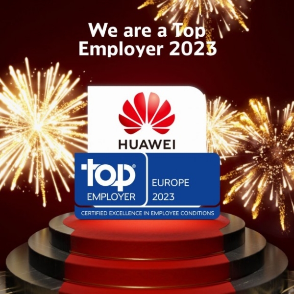 Huawei визнано «Найкращим роботодавцем 2023» у Європі