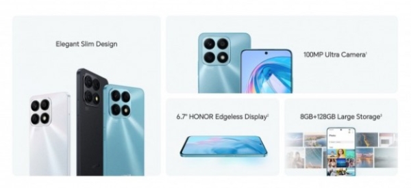 Недорогие 90 Гц и 100 Мп: представлен Honor X8a