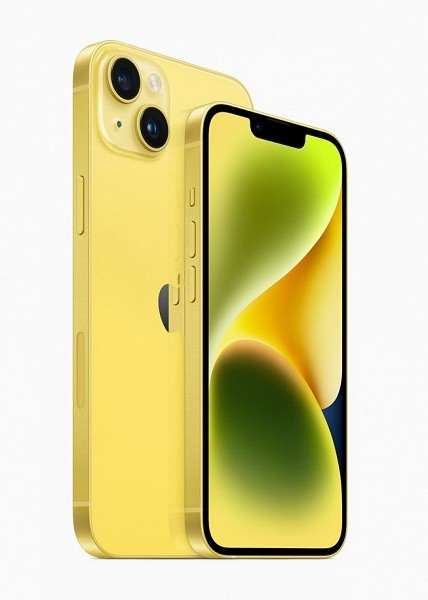 Новим кольором для iPhone 14 та 14 Plus став жовтий