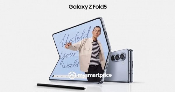 З'явилося перше рекламне зображення смартфона Samsung Galaxy Fold5
