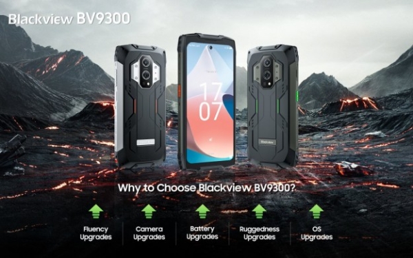 Представлено Blackview BV9300 - флагман в захищеному корпусі: лазерний далекомір, Helio G99, 15080 мАг
