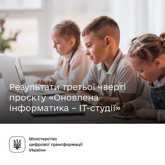 Програмування зі шкільної парти: результати третьої чверті навчання за оновленою програмою з інформатики